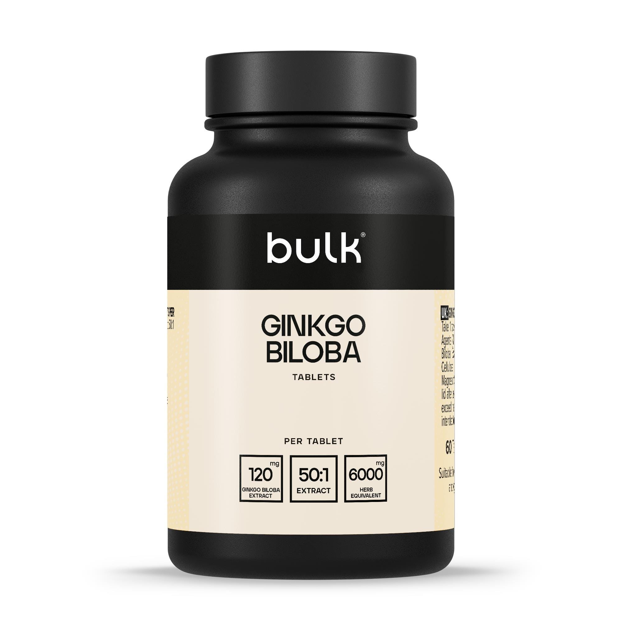 Ginkgo Biloba Tablets 6000mg