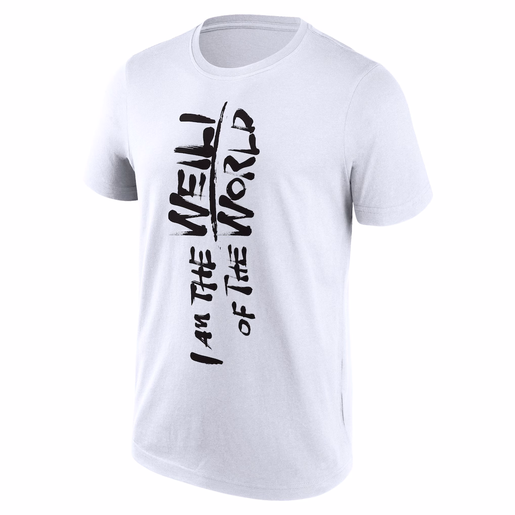 UFC Zhang Weili World Brush T-Shirt - White - Mens