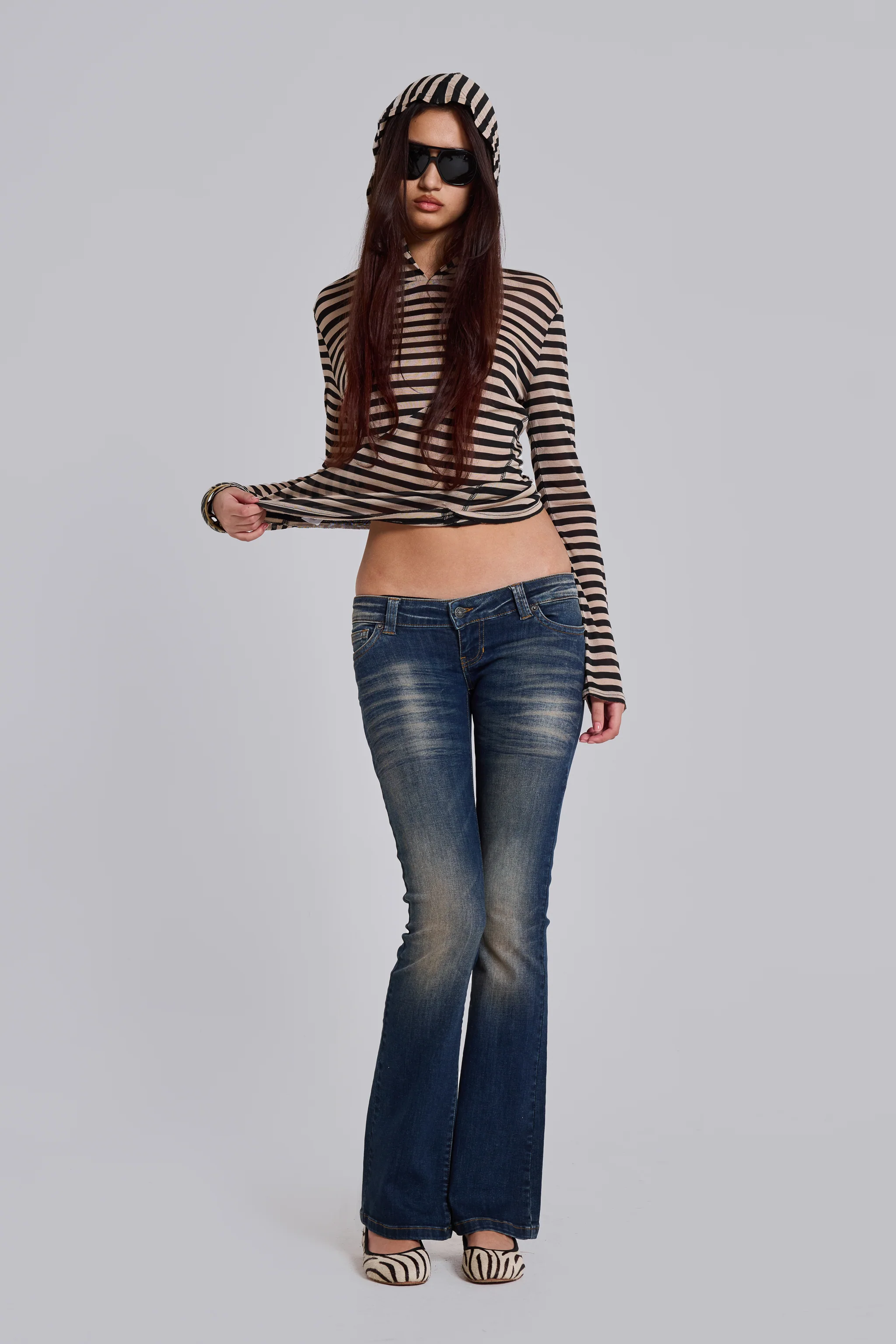 Stripe Mist Hoodie