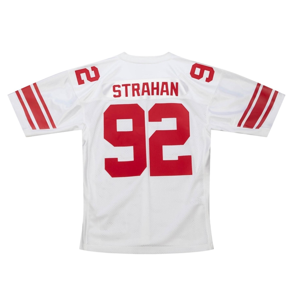 Michael Strahan #92 New York Giants 2007 Mitchell & Ness Authentic NFL Jersey White