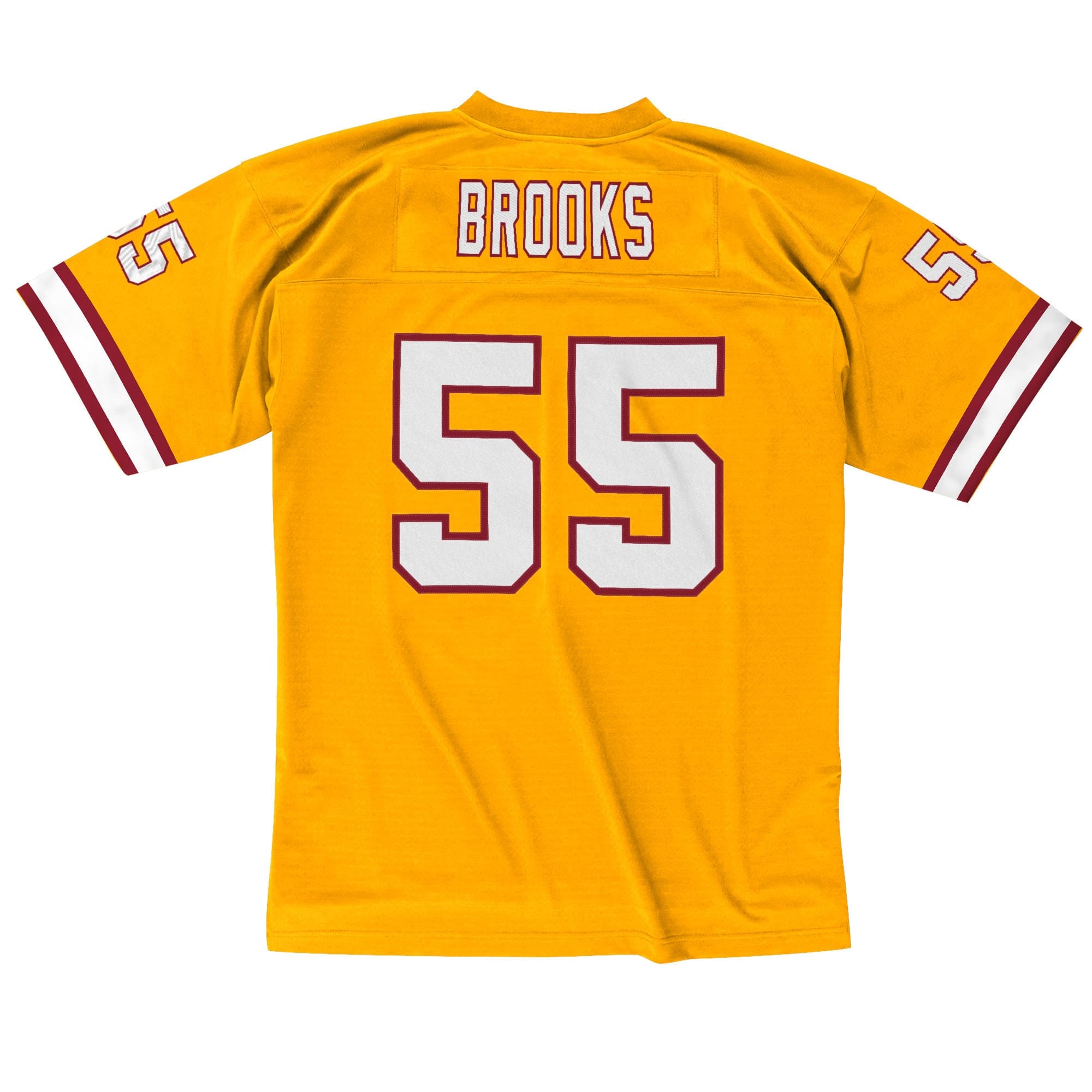 Derrick Brooks #55 Tampa Bay Buccaneers Legacy Throwback NFL Jersey Yellow