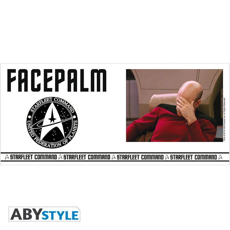 STAR TREK Mug Facepalm