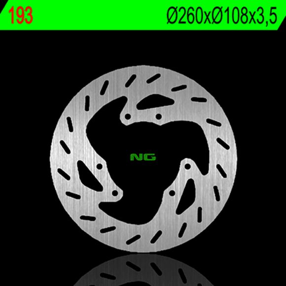 NG Round Fixed Brake DiscRef: NGD00079A / 1023958