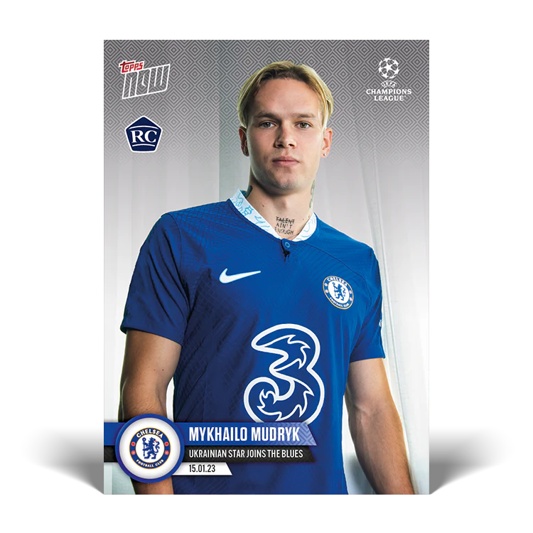 Topps UK - Ukranian star joins the blues - UCL TOPPS NOW® Card #71
