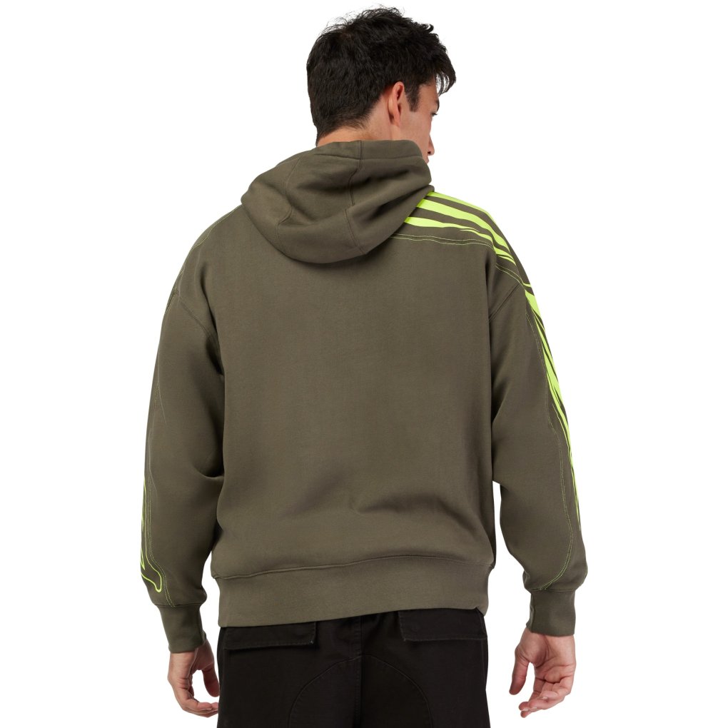 FOX Elevated Oversized Fleece Hoodie Men - military