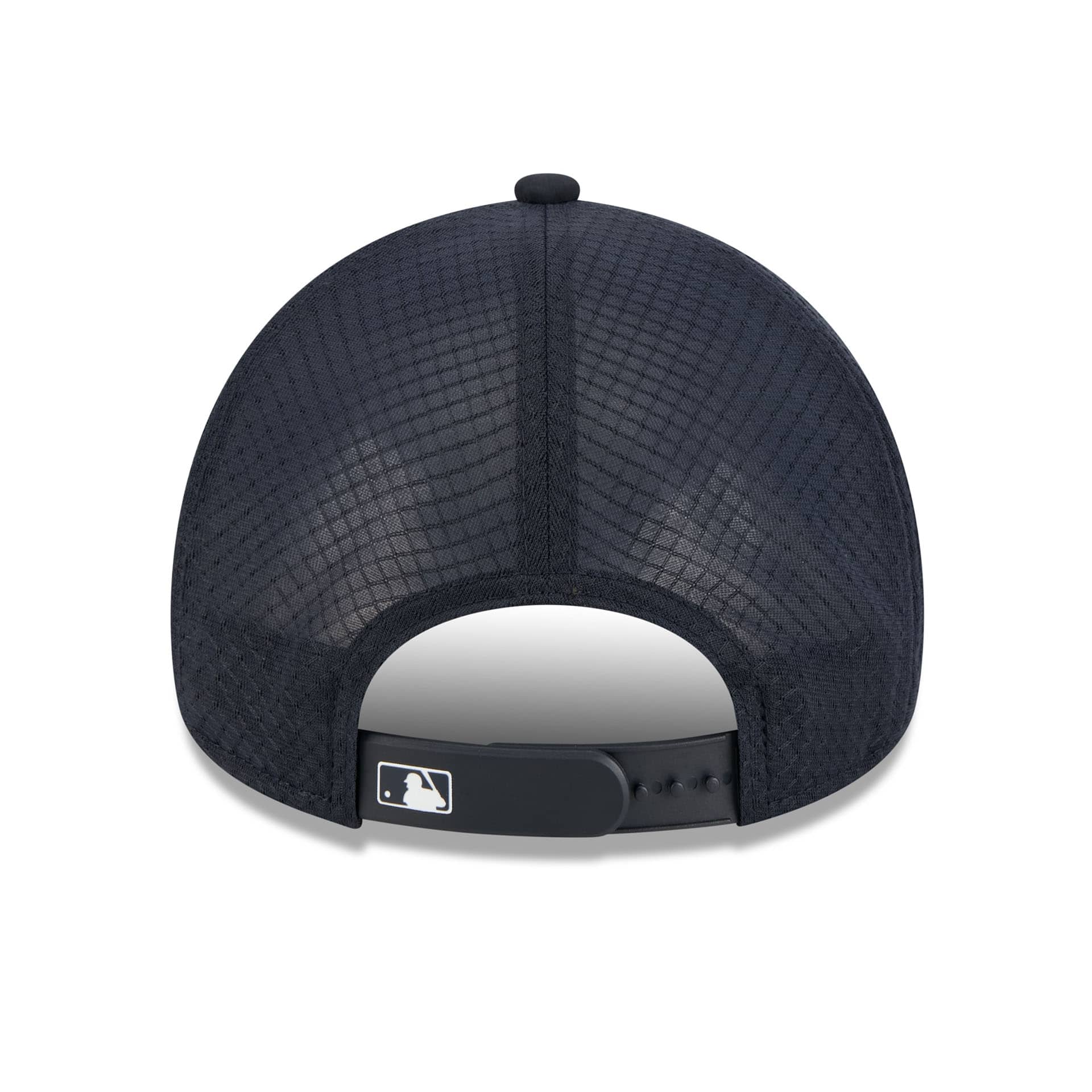 Detroit Tigers 2026 MLB Batting Practice 9FORTY APEX Trucker Cap Navy