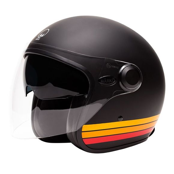MARKO Boreal jet helmet - BlackRef : MKO0023