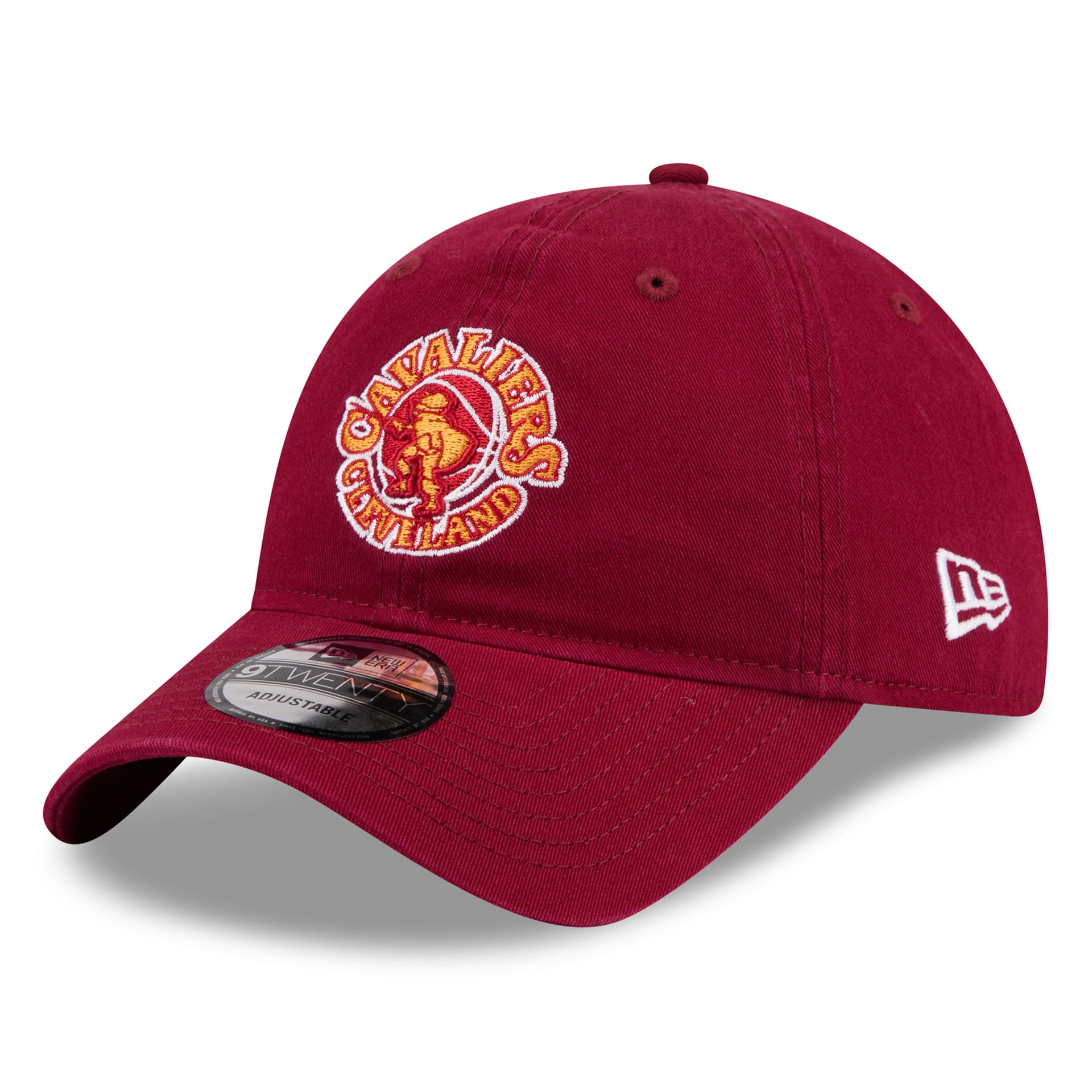 Cleveland Cavaliers Hardwood Classics 9TWENTY Adjustable Cap Maroon