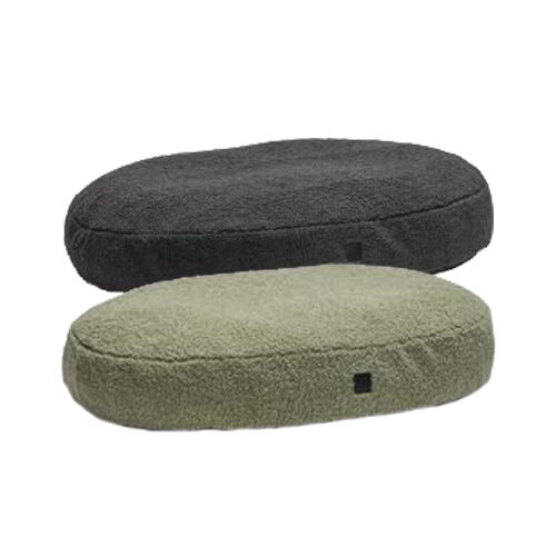 Designed by Lotte Oval Dog Cushion Yndis - Anthracite - 100 x 70 x 15 cm