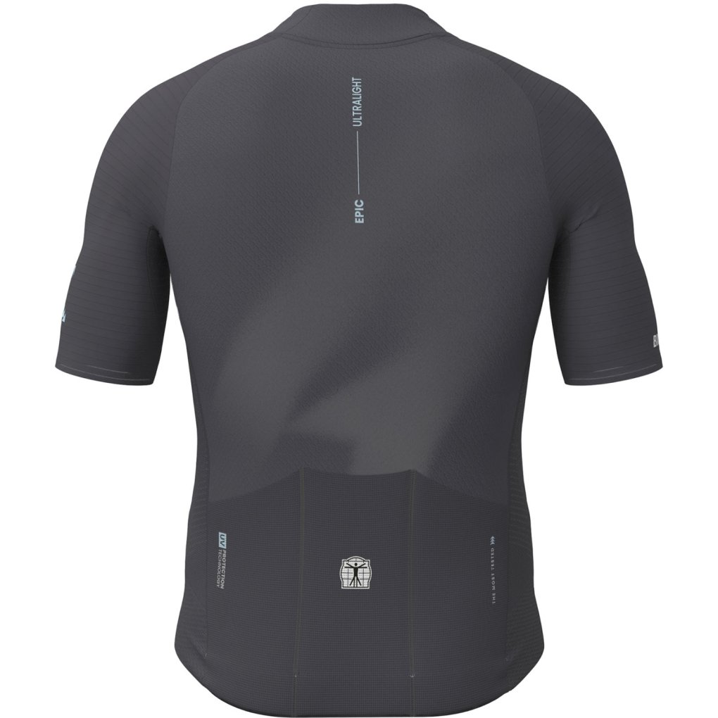 Bioracer Epic Ultralight Shortsleeve Jersey Men - dusty charcoal
