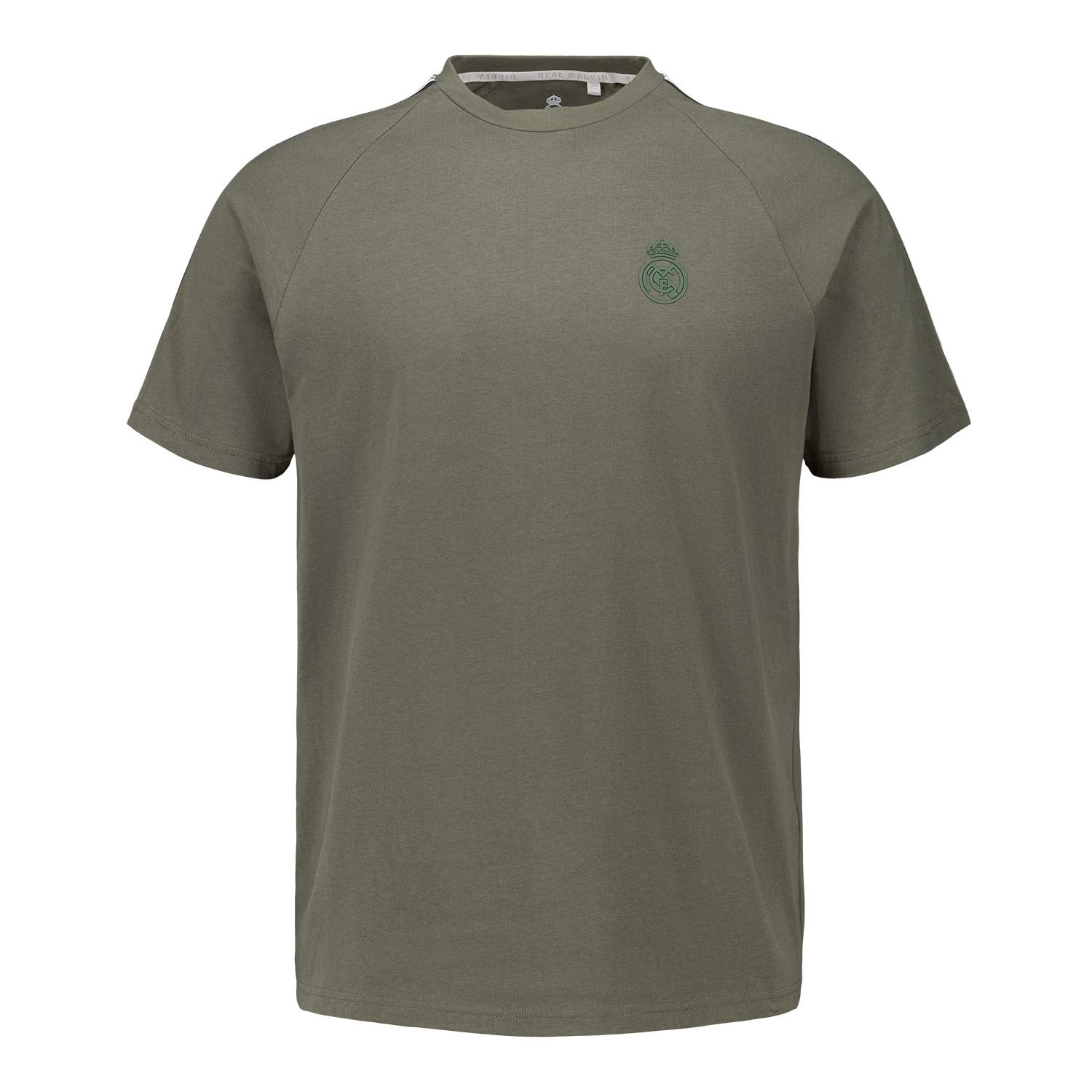 Mens Tape Block T-Shirt Green