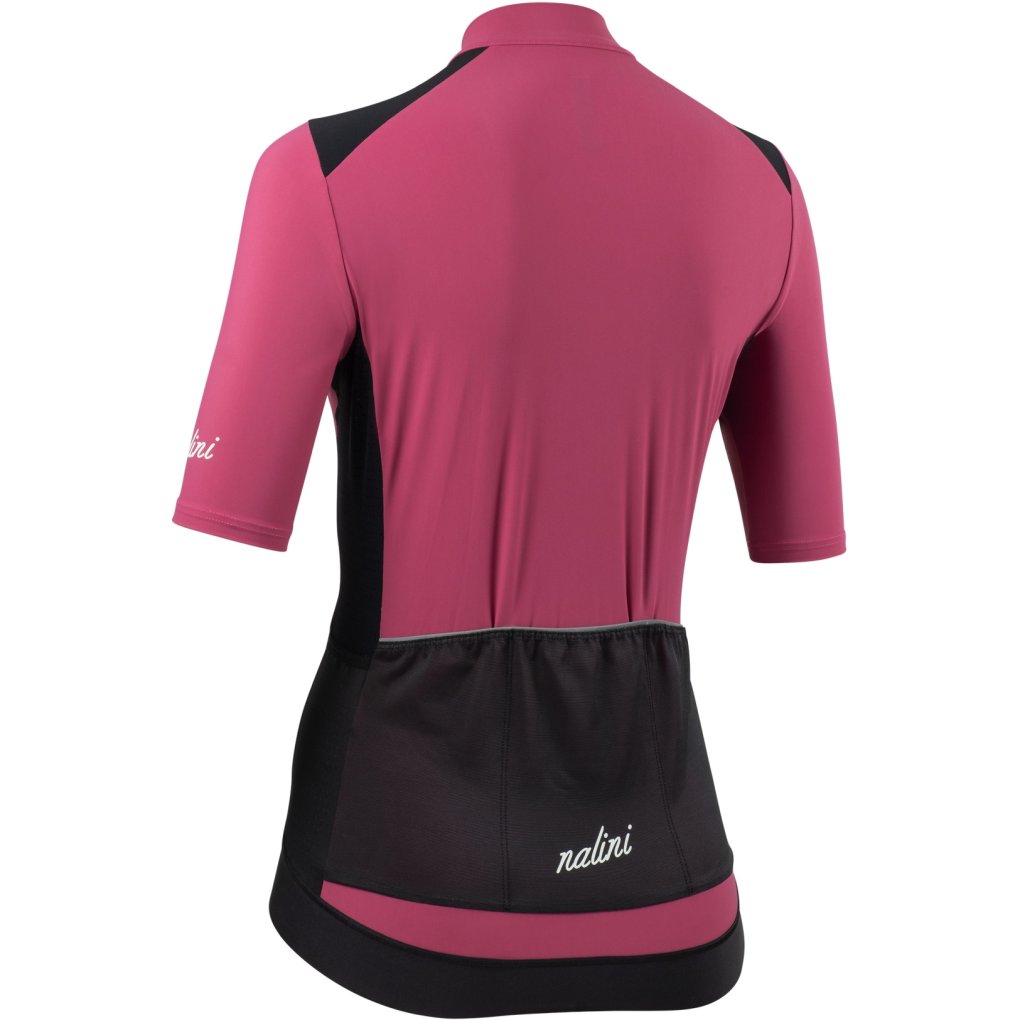 Nalini Five Pockets Jersey Women - black/red wine 4750