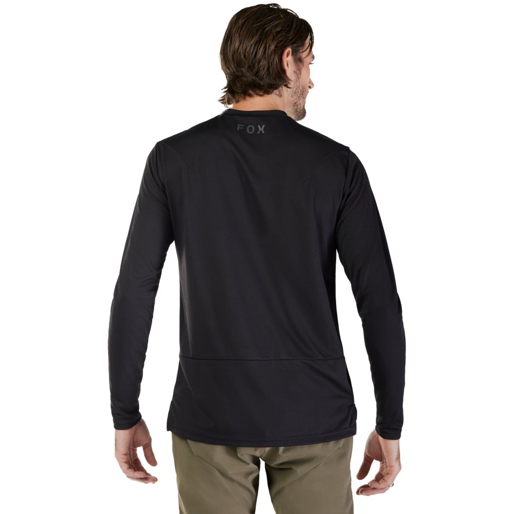 FOX Ranger MTB Long Sleeve Jersey Men - Fox Head - black