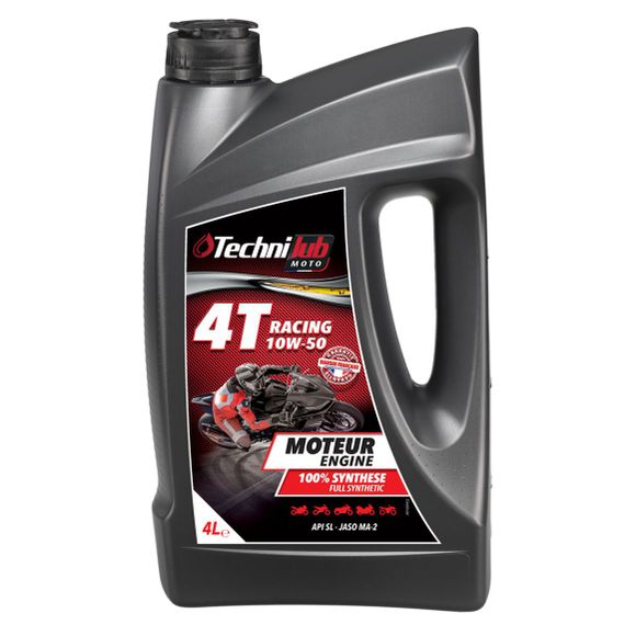 Huile moteur Technilub RACING 4T 10W-50 4L UniverselRef : TLB0020 / ART-008723