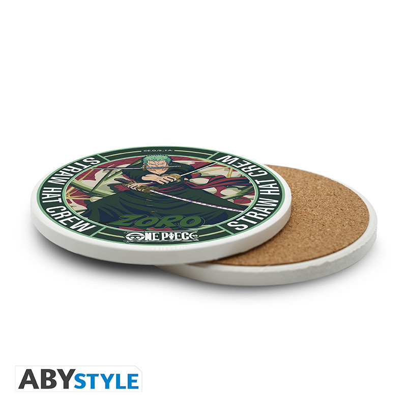 ONE PIECE Ceramic Coasters Zoro