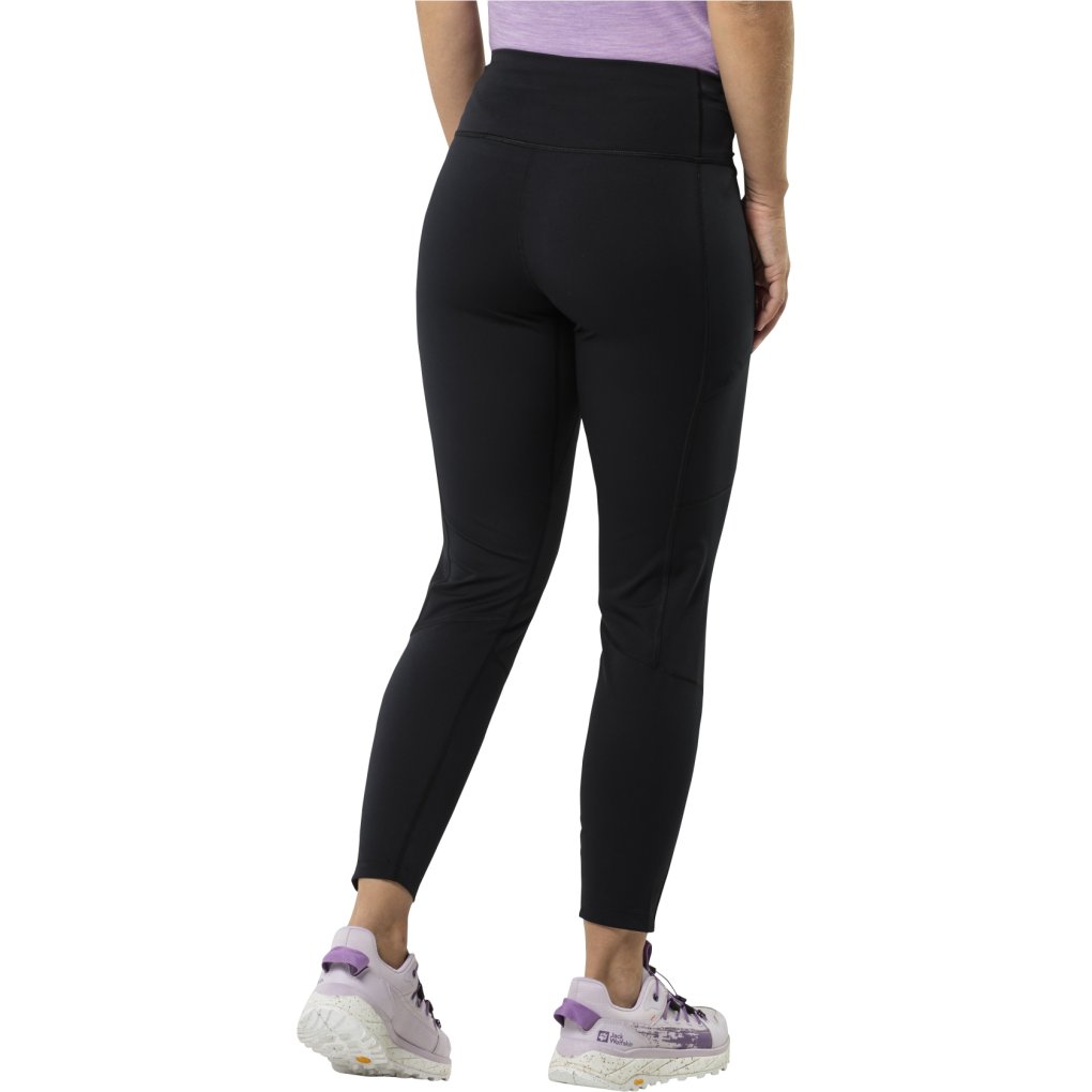 Jack Wolfskin Kammweg Tights Women - black