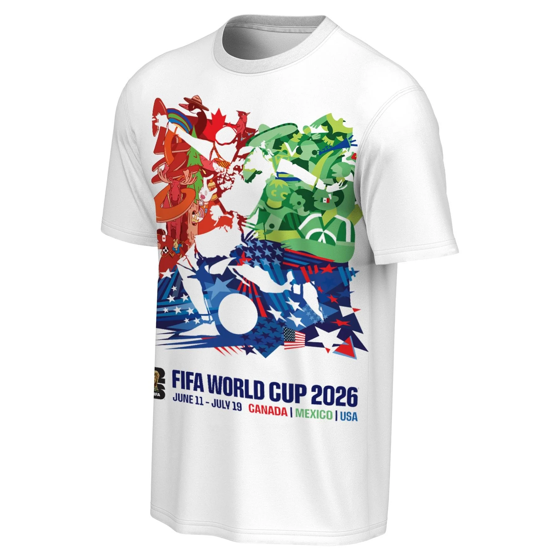 2026 Soccer Fan Collection Event Poster T-Shirt - Unisex