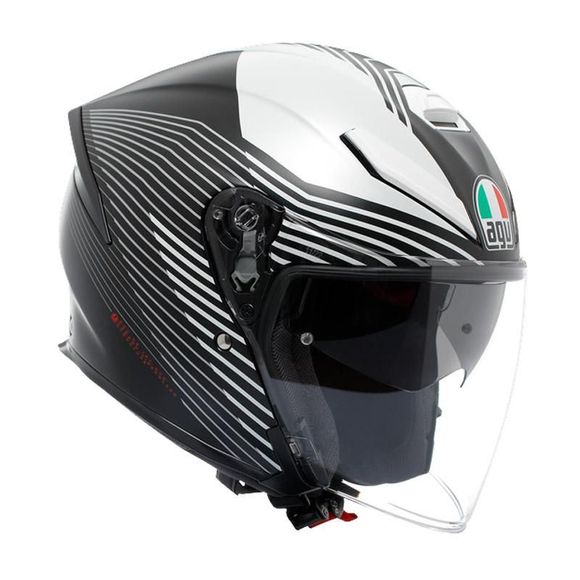 AGV K5 Jet EVO headset - Control - Black / WhiteRef: AG1061
