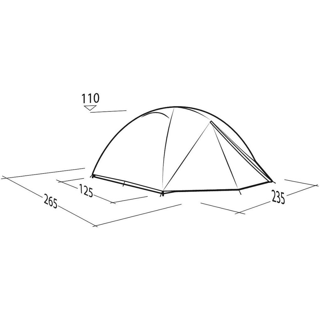 Robens Lodge 2 Exp Tent - Green