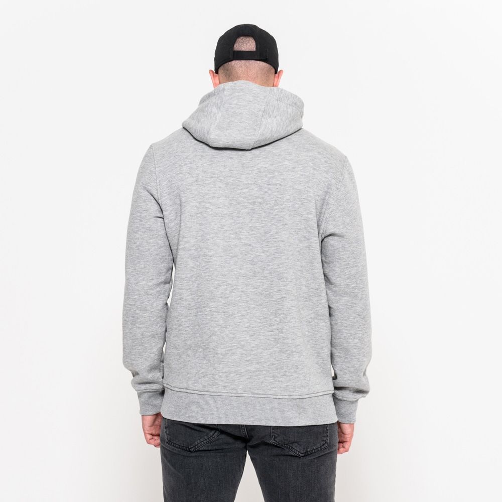 Dallas Cowboys Logo Hoodie New Era NFL Sweatshirt Grey