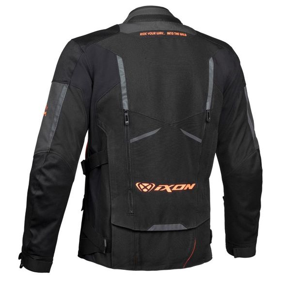 Motorcycle Jacket Ixon Ragnar - Gray / OrangeRef: IX1433
