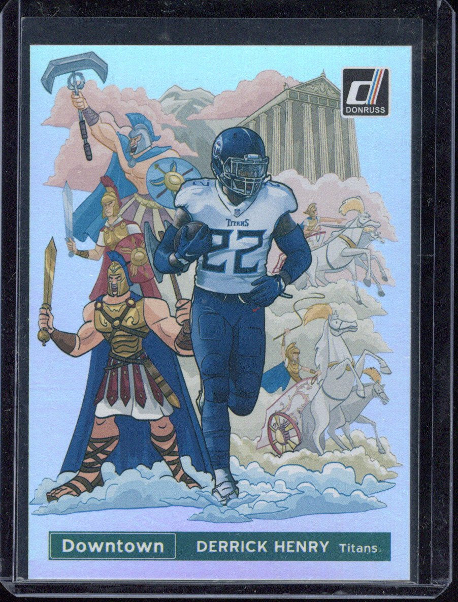2021 Panini Donruss Derrick Henry Downtown #DT-19
