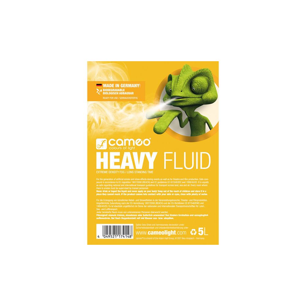 Cameo  Heavy Fluid 5L – Thomann Ireland