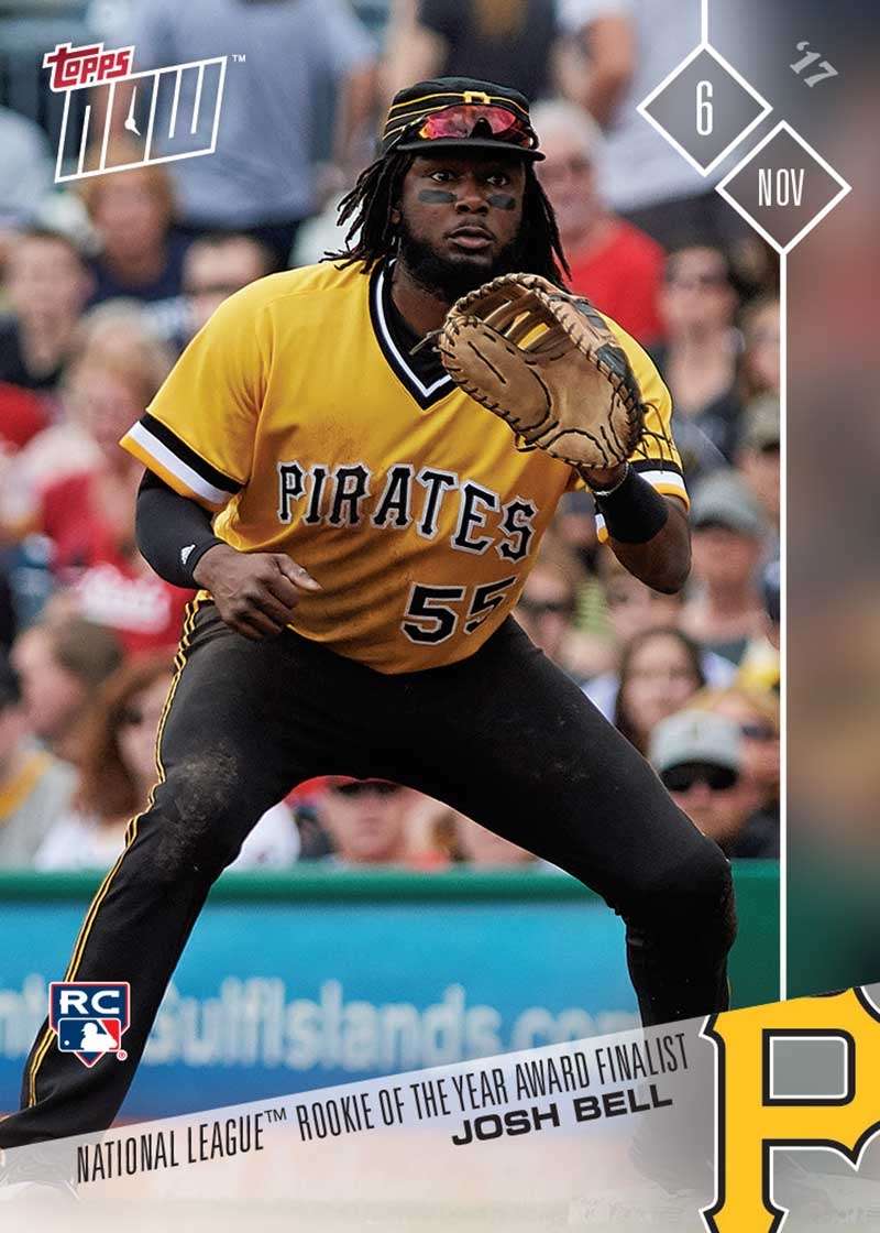 Josh Bell - 11/13/2017 TOPPS NOW® Card - Print Run: 239