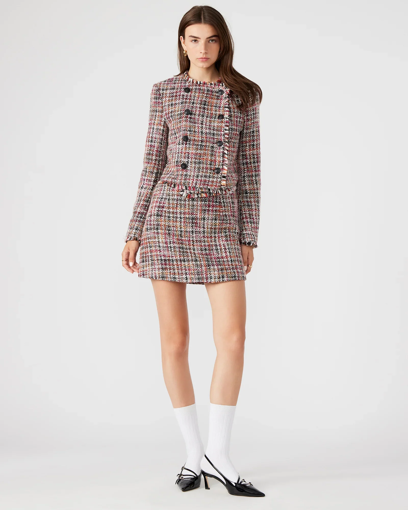 Mattea Skirt Red Multi