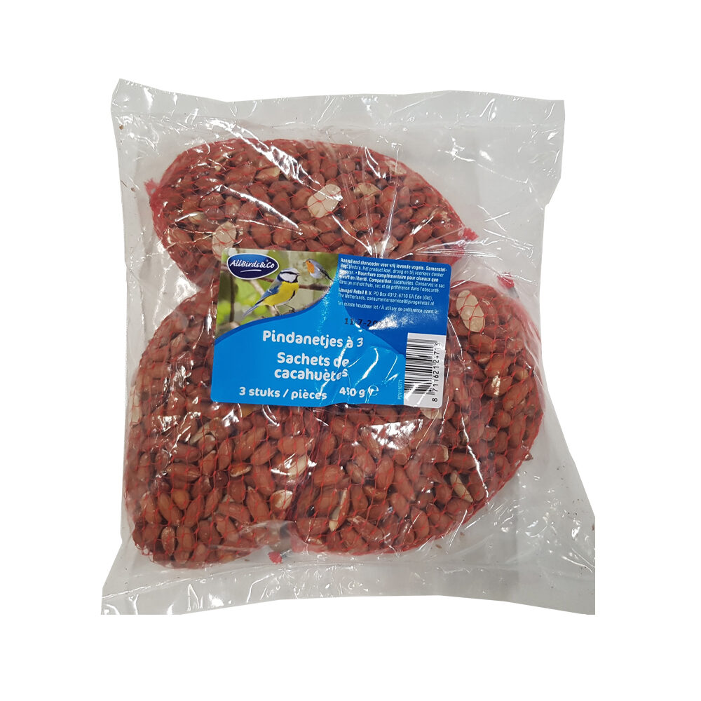 AllBirds&Co Peanut Nets - 3 x 150 g