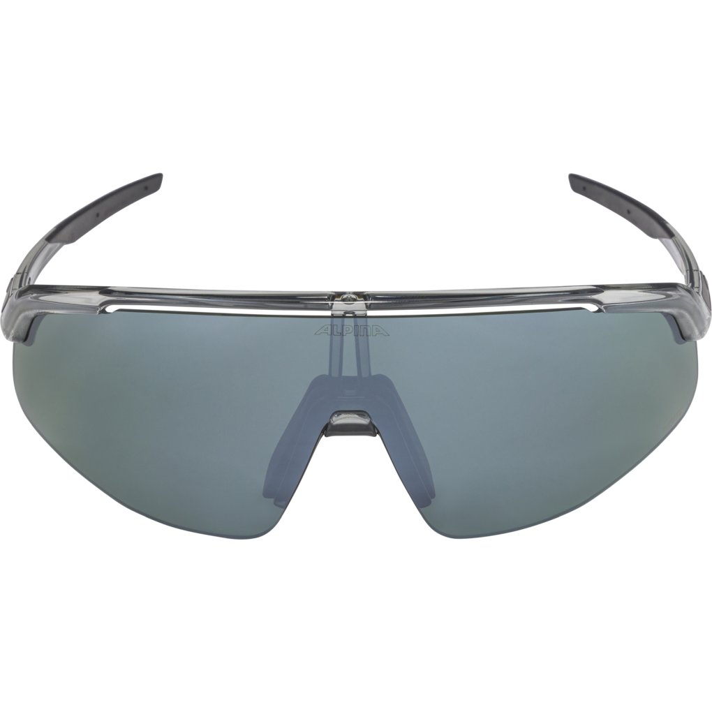 Alpina Turbo Pro Q-Lite Glasses - grey transparent/mirror silver