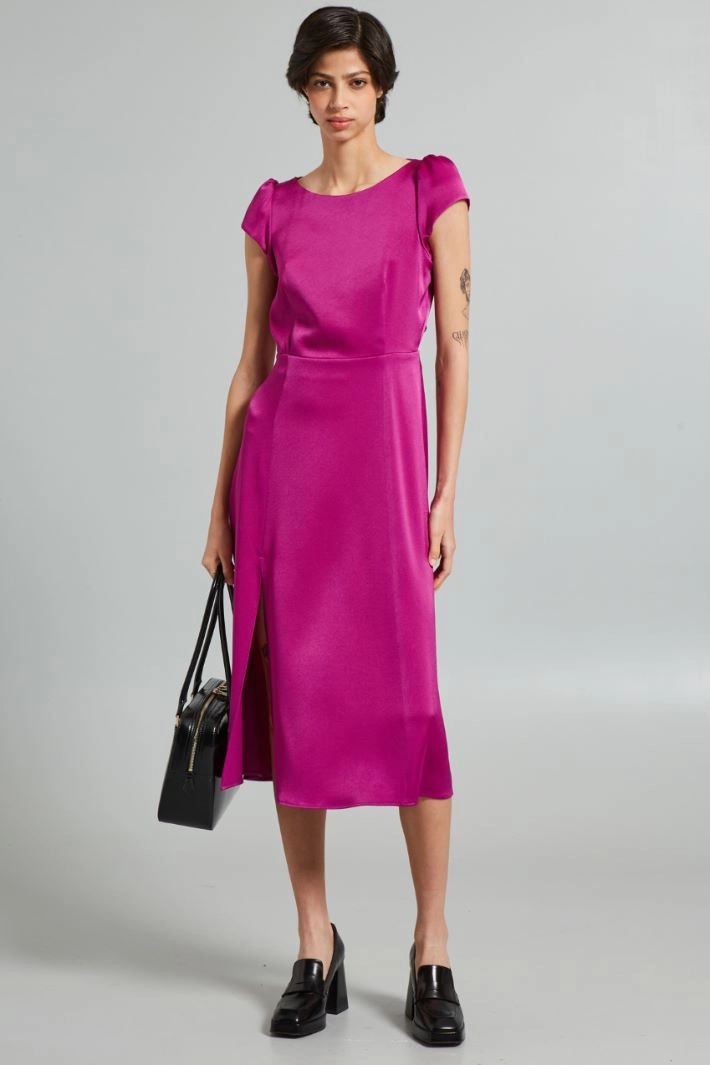 Cut out dress - CYCLAMEN