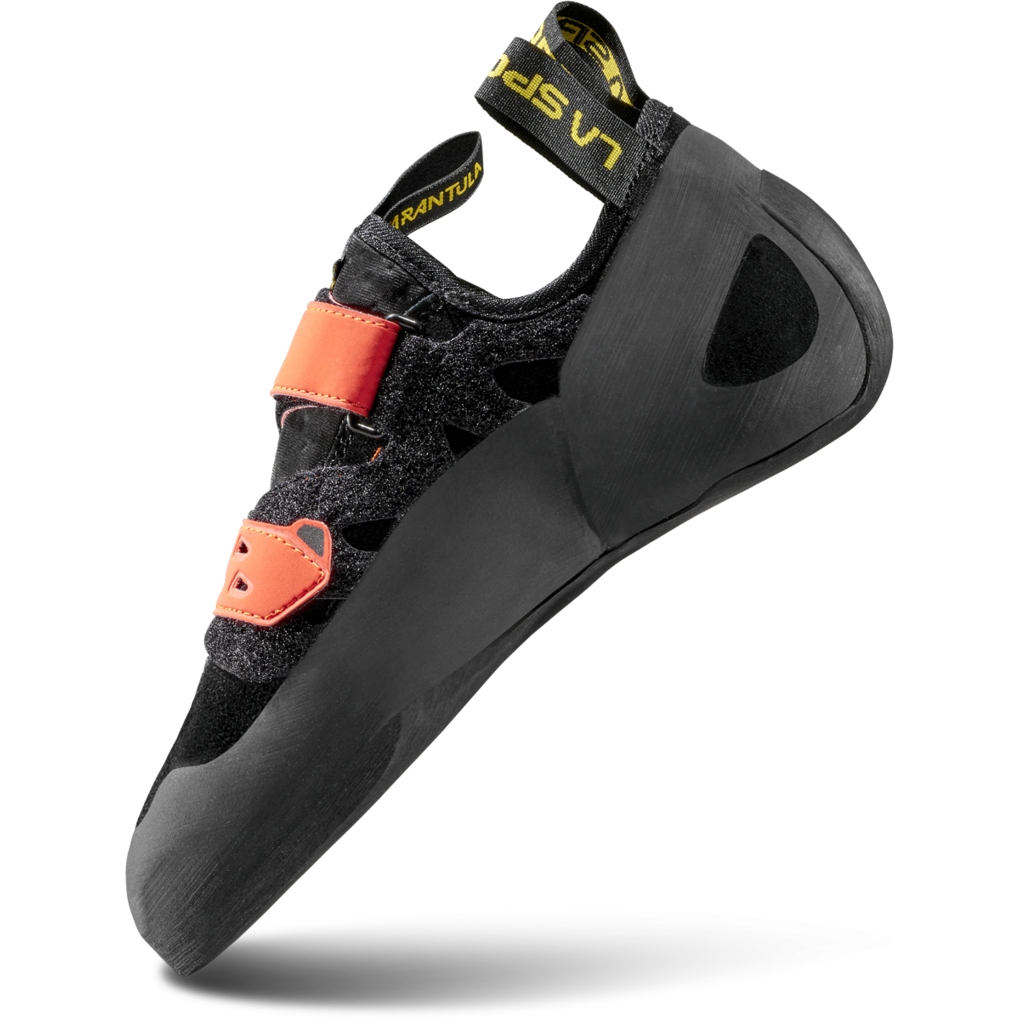 La Sportiva Tarantula II Climbing Shoes Men - Black/Poppy