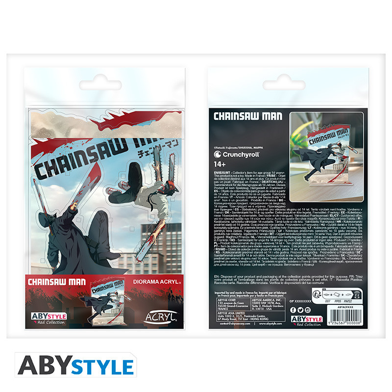CHAINSAW MAN  Acryl® Diorama Denji vs demons