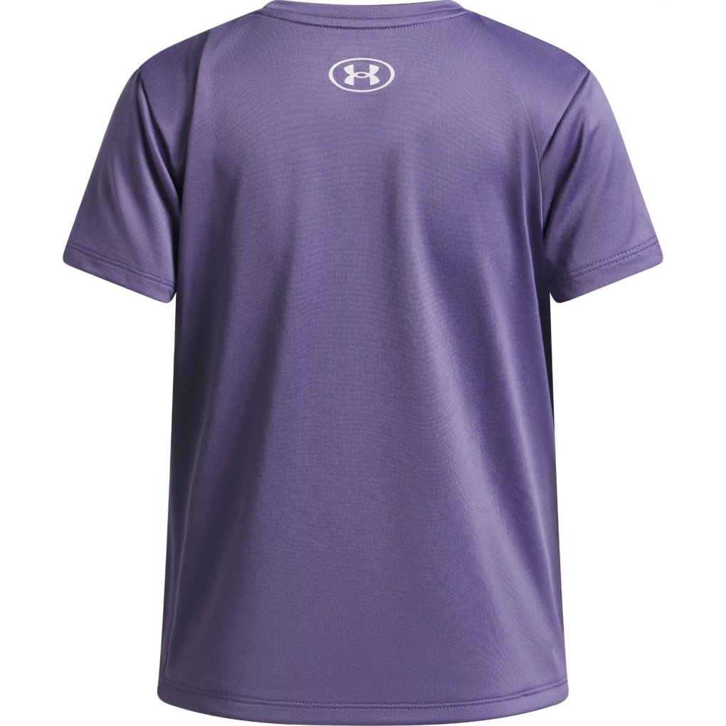 Under Armour UA Tech™ Short Sleeve Shirt Girls - Purple Luxe/White