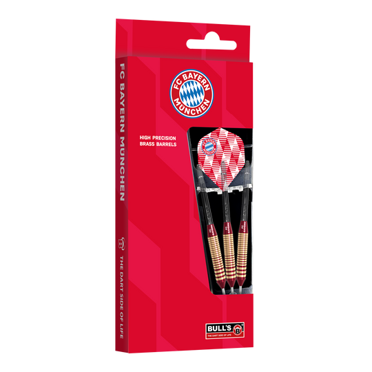 Bulls FC Bayern Munich Brass Steel Darts - 21g