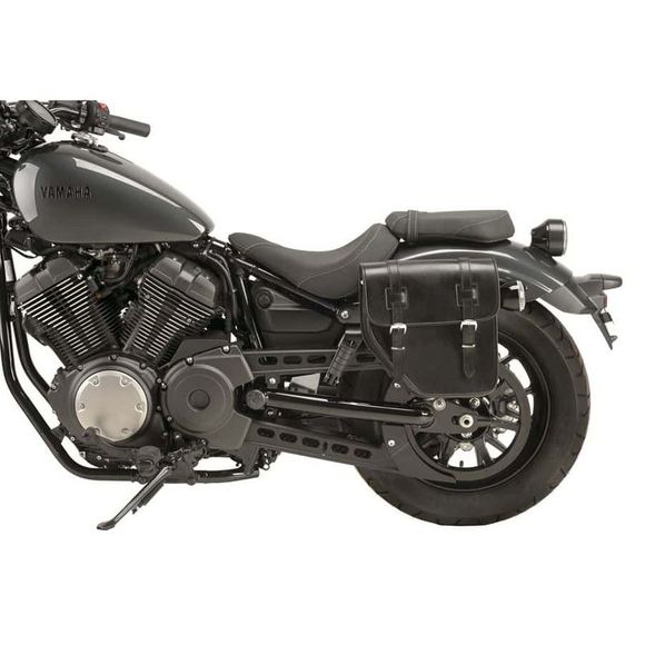 CustomAcces IBIZA Saddlebags WITH UNIVERSAL SUPPORT (2 x 11 liters) Universal - BlackRef: Api003N