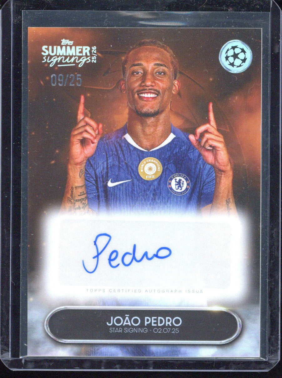 2025-26 Topps Summer Signings Joao Pedro Autograph /25
