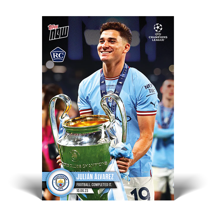 Topps UK - Football. Completed it. - UCL TOPPS NOW® Card #124