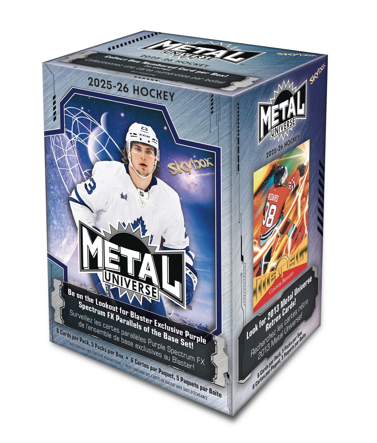 2025/26 Upper Deck Skybox Metal Universe Hockey Blaster