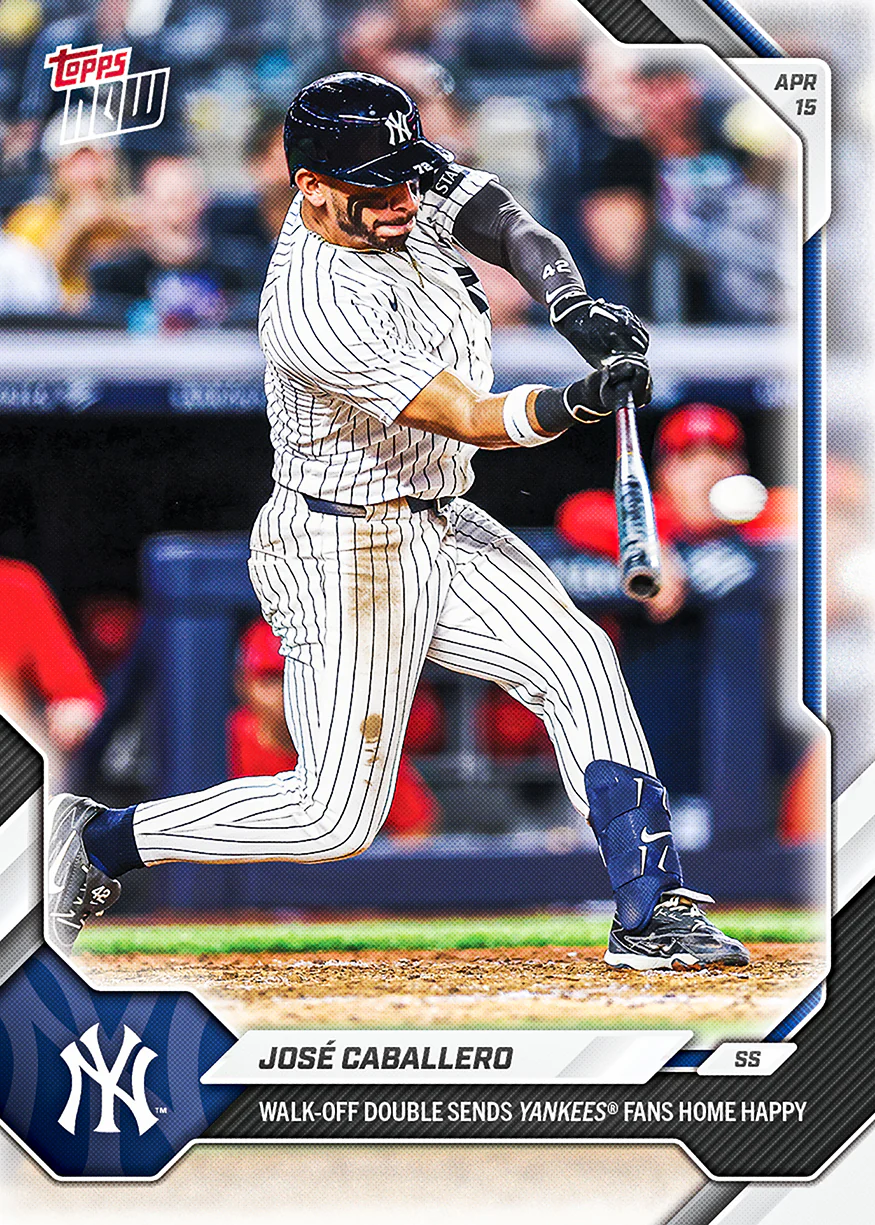 José Caballero - 2026 MLB Topps NOW® - Card 89