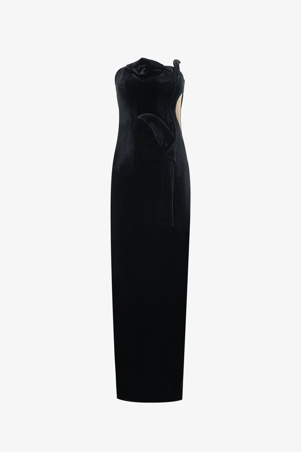 Marilyn Velvet Gown - Ebony