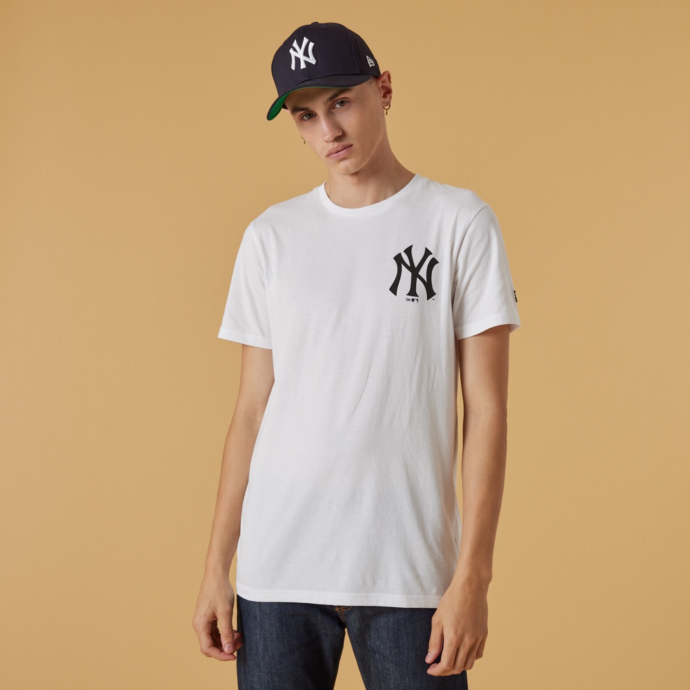 New York Yankees Championship Graphic New Era T-Shirt White