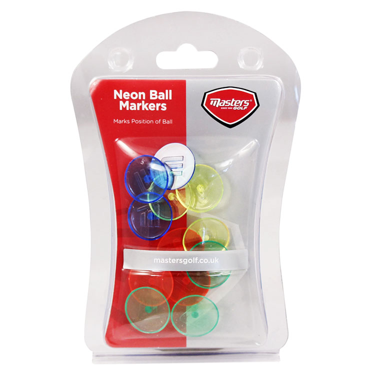 Masters Neon Ball Markers (12 Pack)