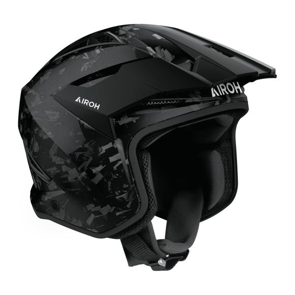 Casque jet Airoh TRR II CARBON - CarboneRef : AR1513