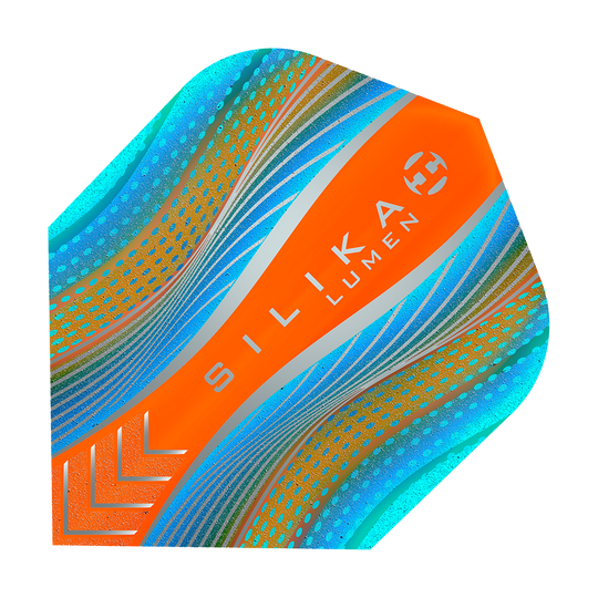 Harrows Silica Lumen Cyan Orange No6 Flights