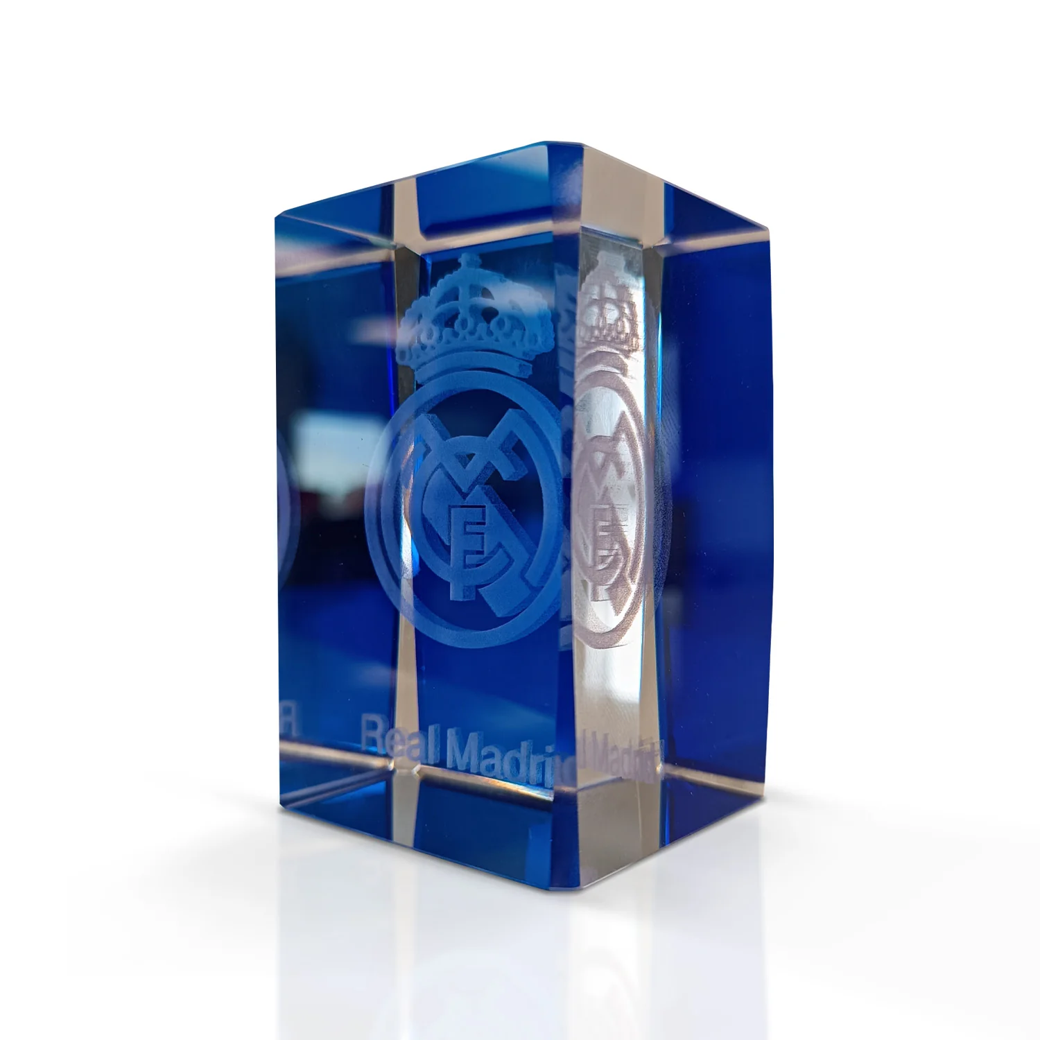 Real Madrid Crest Crystal Figure
