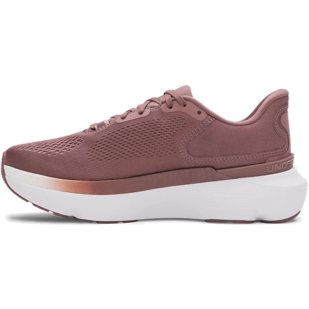 Under Armour UA Infinite Pro 2 Running Shoes Women - Maroon Mist/White