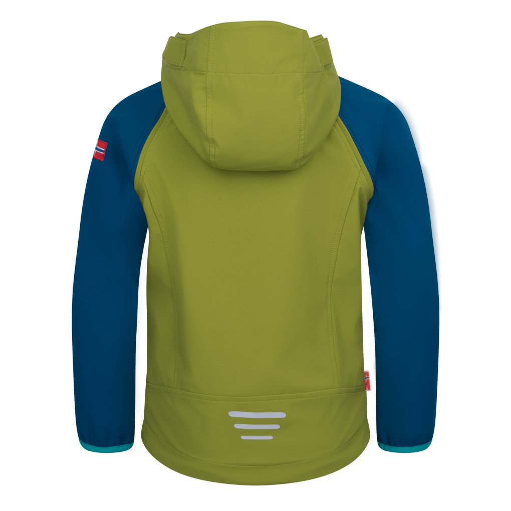 Trollkids Rondane XT Zip-Off Jacket Kids - Jungle Green/Navy