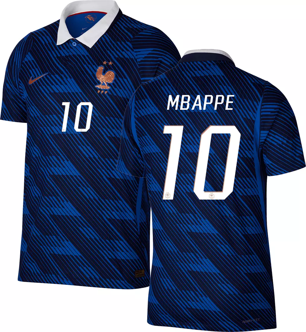 Adult France Kylian Mbappe #10 2026 Home Authentic Jersey